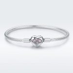 MyCharm Végtelen Szív 925 Ezüst Női Charm Karkötő