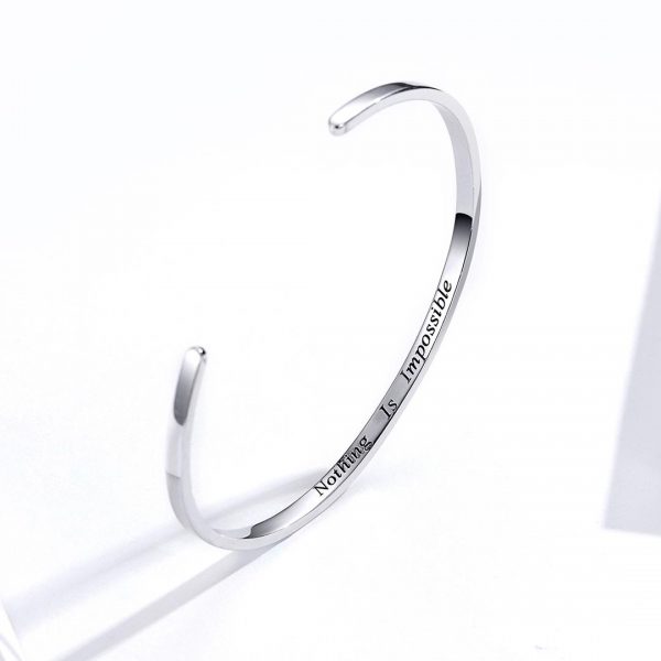 MyCharm Semmi Sem Lehetetlen 925 Ezüst Női Karkötő