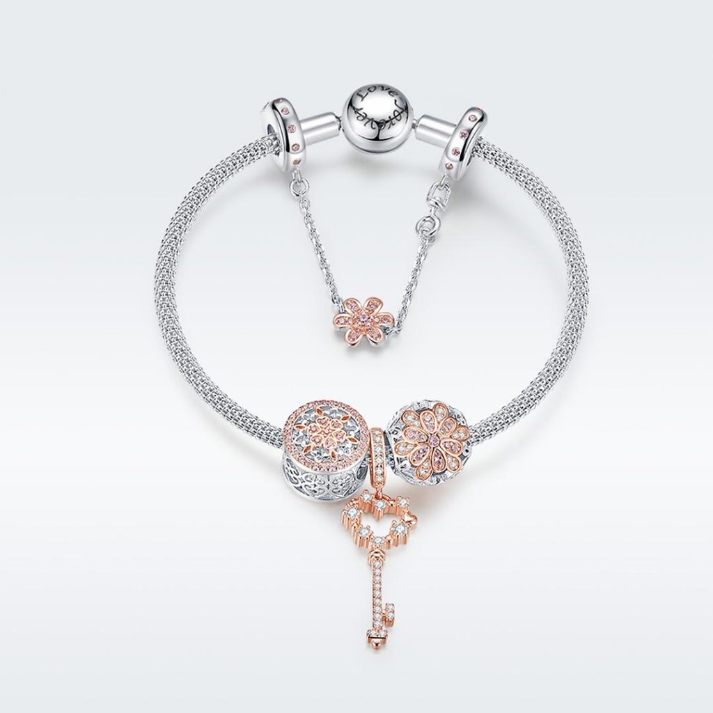 MyCharm Varázslat 925 Ezüst Női Charm Karkötő