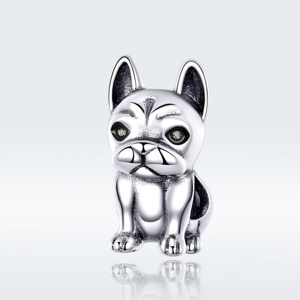 MyCharm Bulldog 925 Ezüst Charm