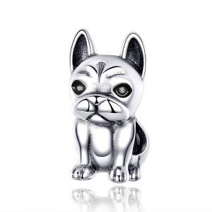 MyCharm Bulldog 925 Ezüst Charm