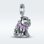 MyCharm Angol Bulldog 925 Ezüst Charm & Medál