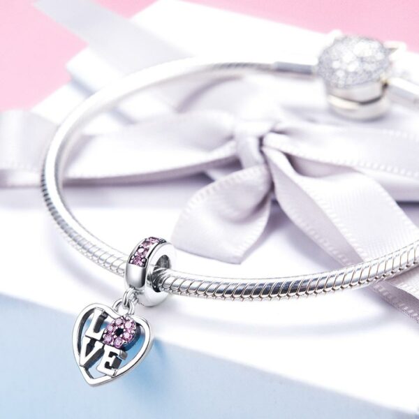 MyCharm Love Ezüst Charm & Medál