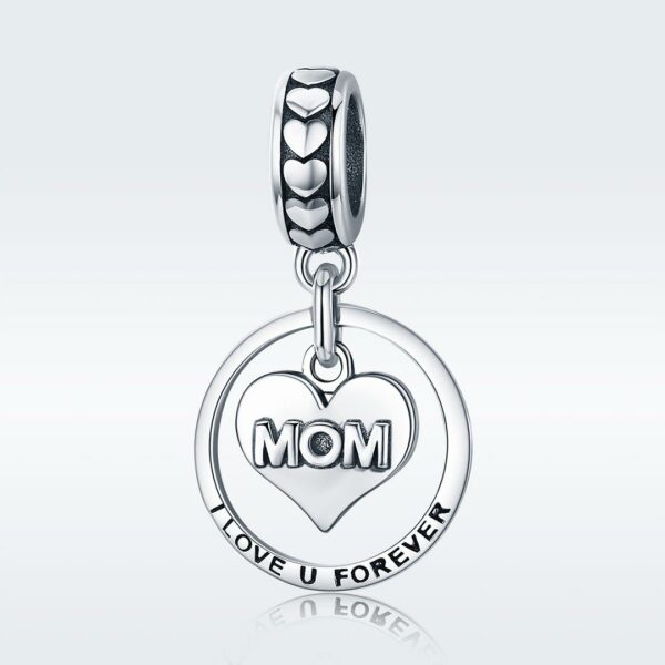 MyCharm I Love You Mom 925 Ezüst Charm & Medál