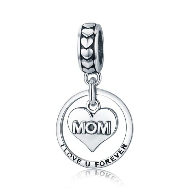 MyCharm I Love You Mom 925 Ezüst Charm & Medál