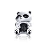 MyCharm Szuperaranyos Panda 925 Ezüst Charm