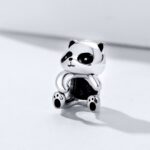 MyCharm Szuperaranyos Panda 925 Ezüst Charm