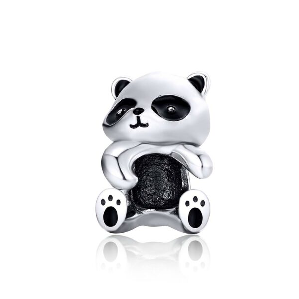 MyCharm Szuperaranyos Panda 925 Ezüst Charm