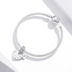 MyCharm Védelmező Szív 925 Ezüst Charm & Medál