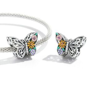 MyCharm Pillangó 925 Ezüst Charm
