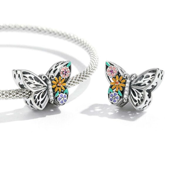 MyCharm Pillangó 925 Ezüst Charm