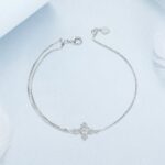 Csillogó kereszt 925 Ezüst Női Karkötő | MyCharm