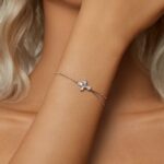 Csillogó kereszt 925 Ezüst Női Karkötő | MyCharm