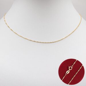 MyCharm Florence 14K 585 Női Fehér&Sárga Arany Nyaklánc
