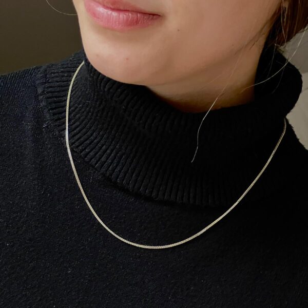 MyCharm Párizsi Fény 14K 585 Női Fehér&Sárga Arany Nyaklánc