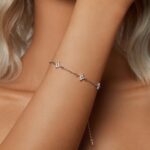 Ragyogó Csillagok 925 Ezüst Karlánc Állítható Karkötő | MyCharm