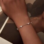 Ragyogó Csillagok 925 Ezüst Karlánc Állítható Karkötő | MyCharm