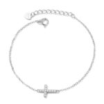 csillagfeny-kereszt-925-ezust-noi-karkoto MyCharm Csillagfény Kereszt Karkötő – 925 ezüstből