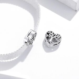 Életfa Szív 925 Ezüst Charm Reflexions karkötőhöz