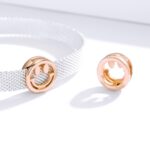 Mosolyka 925 Ezüst Charm Reflexions karkötőhöz