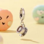 Szívhabos Latte 925 Ezüst Kávéscsésze Charm