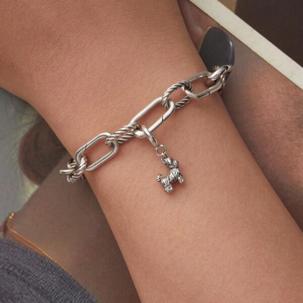 Yorkshire Terier 925 Ezüst Charm – Kutyabarát Ékszer