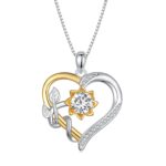 eletfeny-moissanite-koves-noi-ezust-nyaklanc Életfény - Moissanite Köves Női 925 Ezüst Nyaklánc