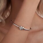 Szívem Fénye 925 Ezüst Charm Karkötő